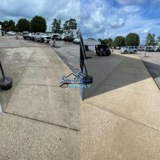Concrete-Cleaning-for-Columbia-Dealership 3